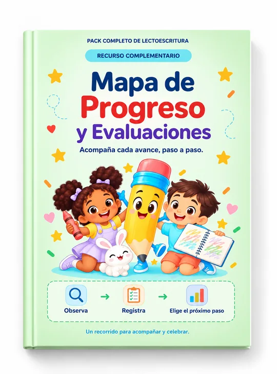Portada de Mapa de Progreso y Evaluaciones